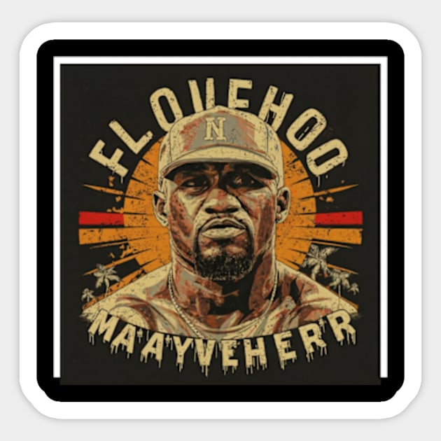 Floyd mayweather Sticker by TshirtMA